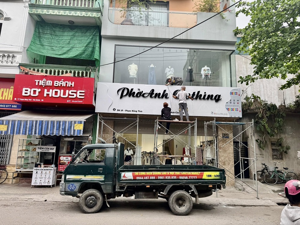 thiết kế biển quảng cáo Ninh Bình