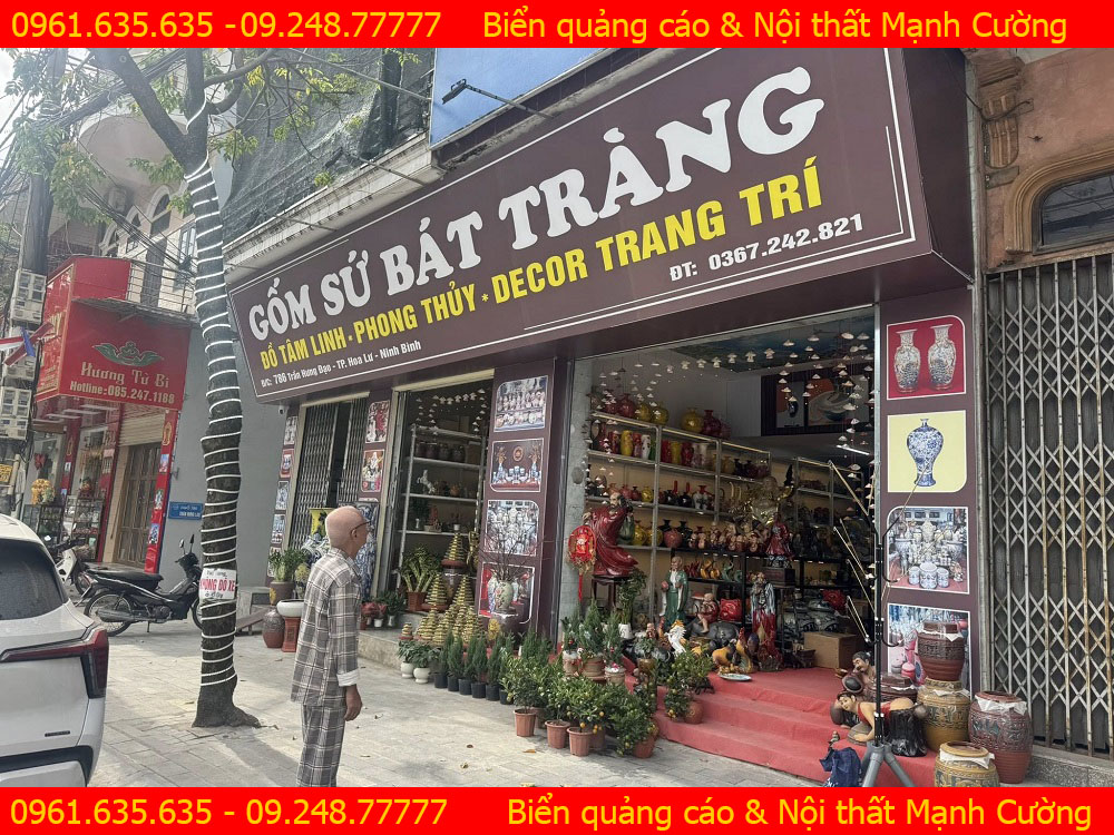 làm bảng hiệu quảng cáo Ninh Bình