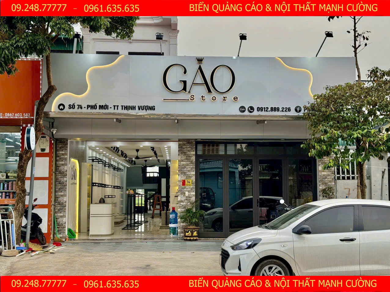 biển hiệu quảng cáo Hoa Lư Ninh Bình