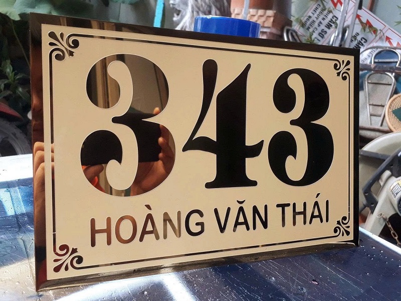 Các mẫu biển quảng cáo Hoa Lư Ninh Bình được ưa chuộng nhất 6 Biển quảng cáo Hoa Lư Ninh Bình inox cao cấp