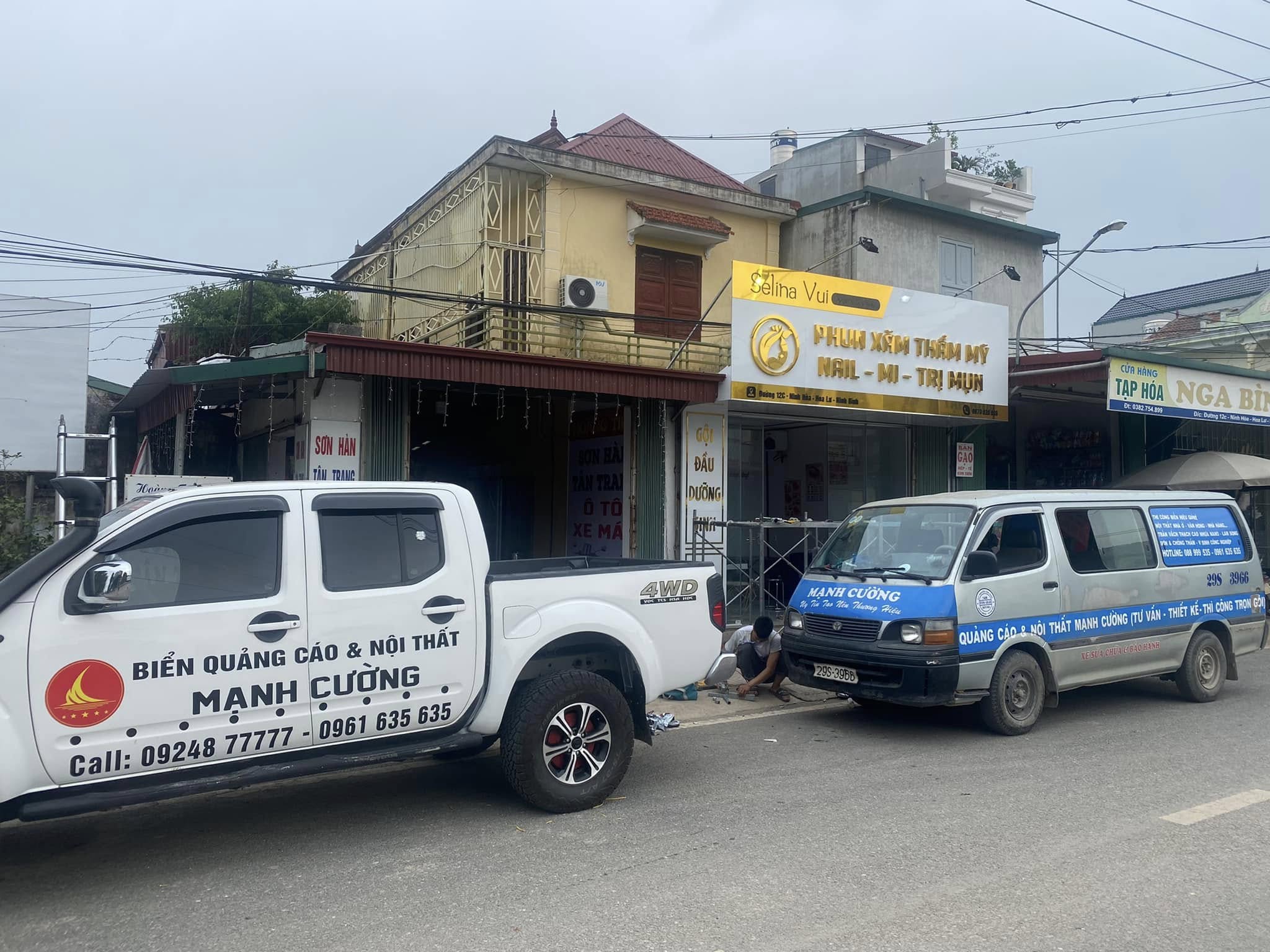 Thi công biển quảng cáo Ninh Bình chuyên nghiệp – đẹp, bền, giá tốt 3 Biển chữ nổi mica/alu