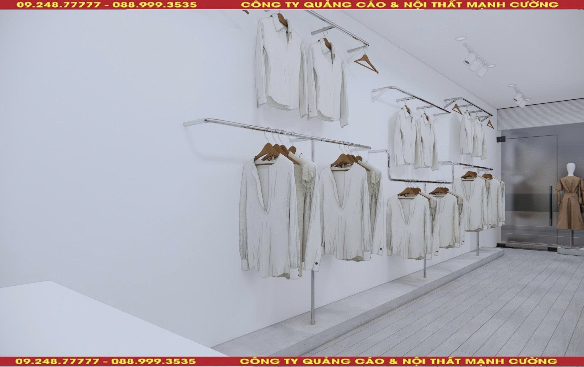 Mẫu showroom thời trang trẻ trung, năng động