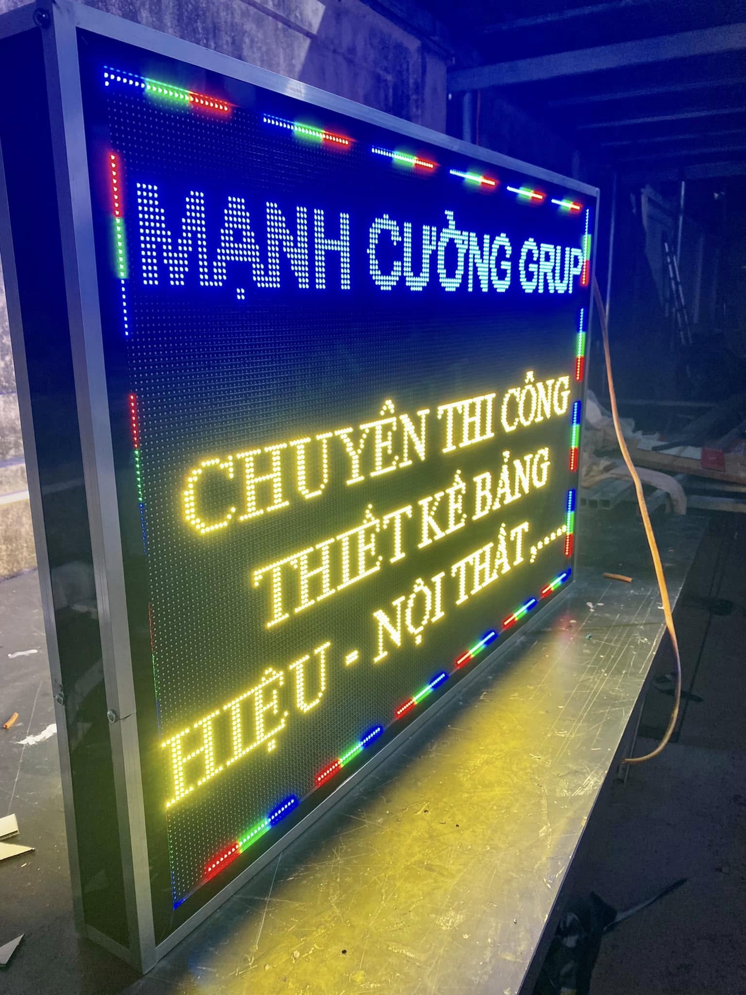 5 mẫu biển LED Ninh Bình giúp cửa hàng nổi bật cả ngày lẫn đêm