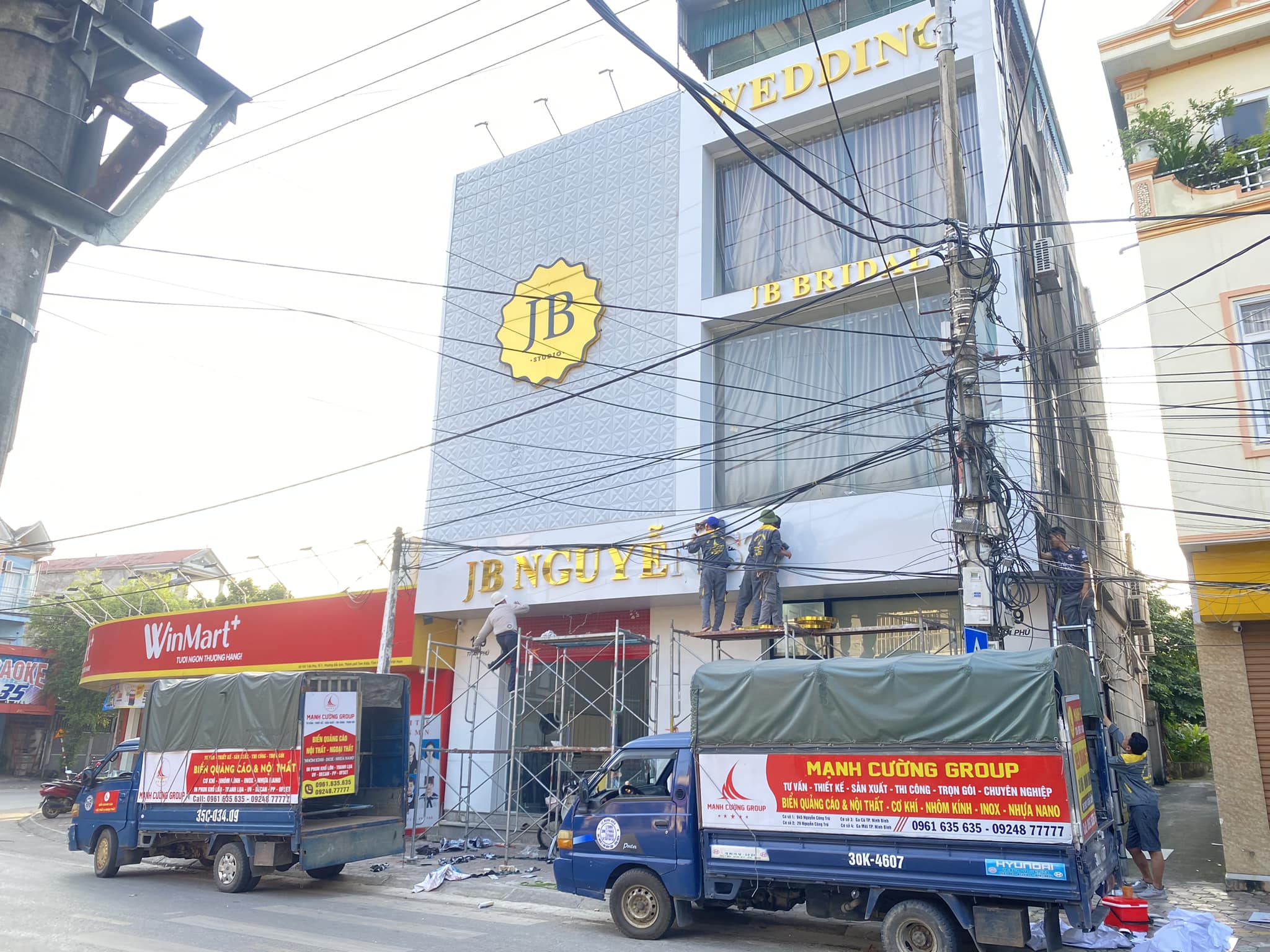 Mẫu thi công biển quảng cáo giá rẻ Ninh Bình đẹp, được ưa chuộng