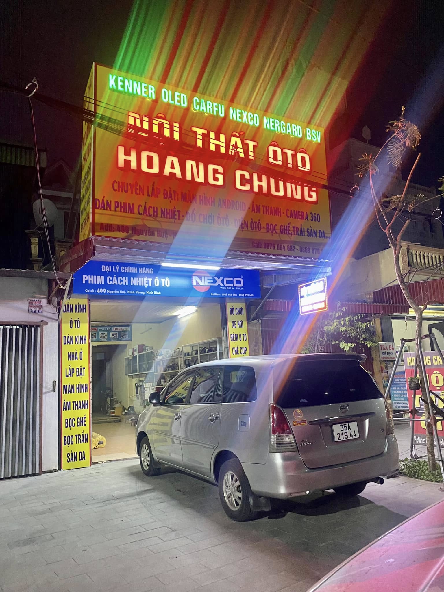 Dịch vụ làm biển quảng cáo showroom Ninh Bình theo yêu cầu 5 Mạnh Cường Group làm biển quảng cáo showroom chuyên nghiệp cho khách hàng tại Nình Bình