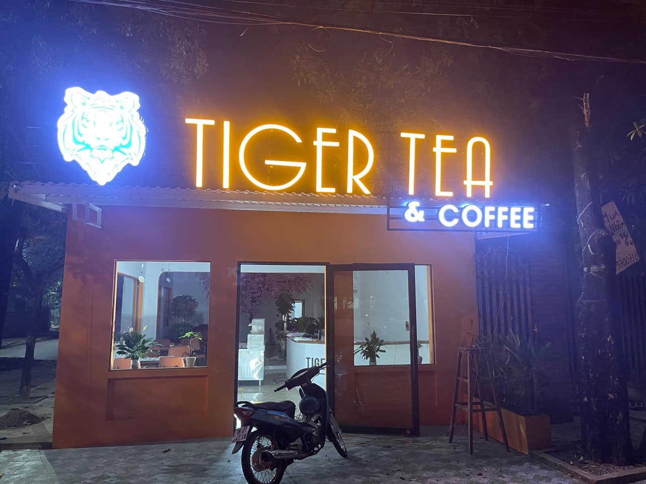 Biển quảng cáo cafe phong cách vintage