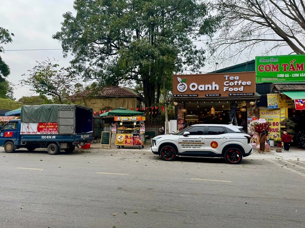 Xu hướng làm biển quảng cáo trà sữa đẹp Ninh Bình nổi bật ban đêm 2 Xu hướng làm biển quảng cáo trà sữa đẹp Ninh Bình - biển quảng cáo chữ nổi kết hợp LED