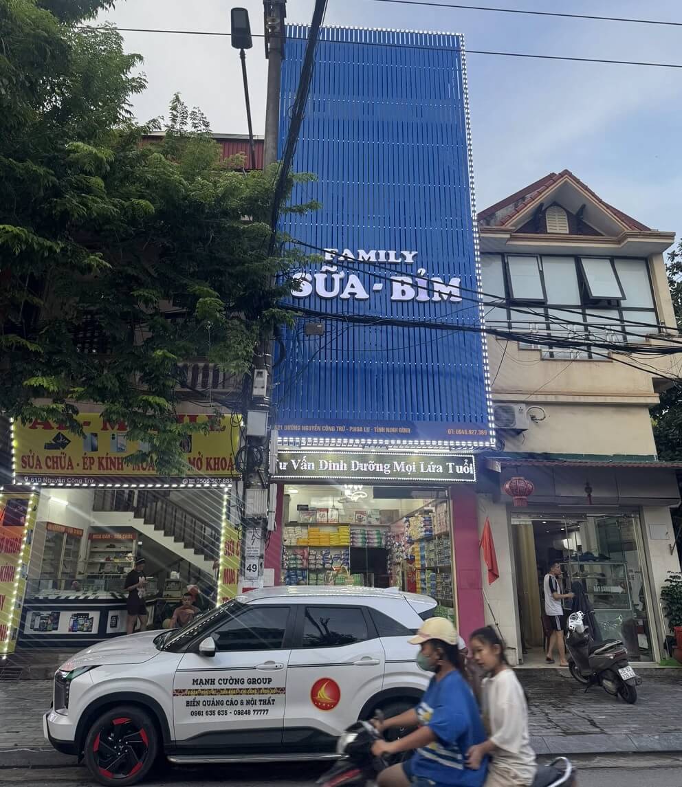 Mạnh Cường Group thi công làm biển quảng cáo đẹp tiết kiệm chi phí hiệu quả cho khách hàng tại Ninh Bình 