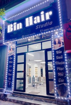 lam bien hieu salon toc Ninh Binh 1