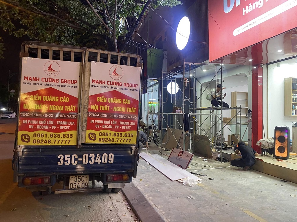 Công ty thi công biển quảng cáo Ninh Bình uy tín nhất 2026 1 Mạnh Cường Group công ty thi công biển quảng cáo Ninh Bình uy tín nhất 2026