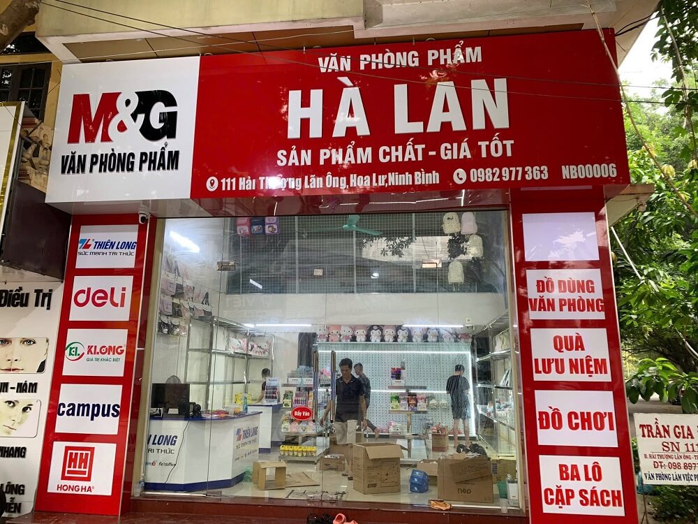 Biển quảng cáo Alu chữ nổi