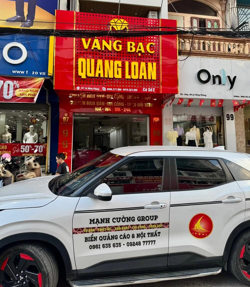 Mạnh Cường Group là dơn vị thi công biển quảng cáo đẹp Ninh Bình với hàng trăm mẫu thiết kế ấn tượng