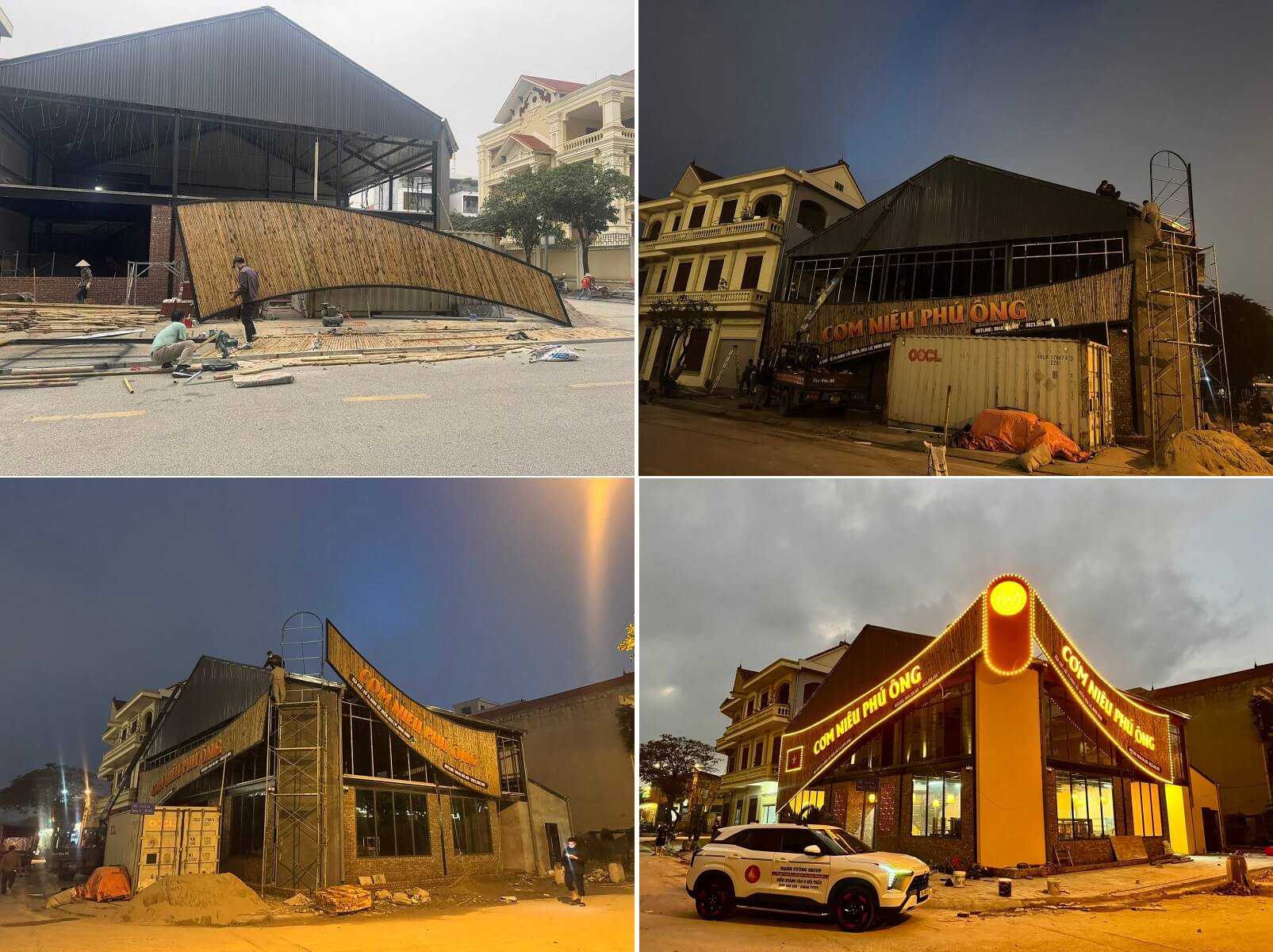 Dịch vụ thi công biển quảng cáo trọn gói cho khách hàng tại Ninh Bình được thực hiện bởi Mạnh Cường Group
