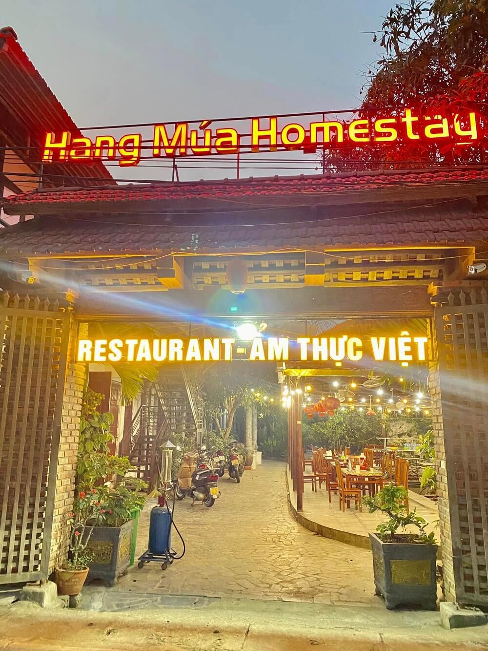 Mạnh Cường Group hoàn thiện dự án thiết kế biển quảng cáo homestay Ninh Bình cho khách nổi bật cuốn hút