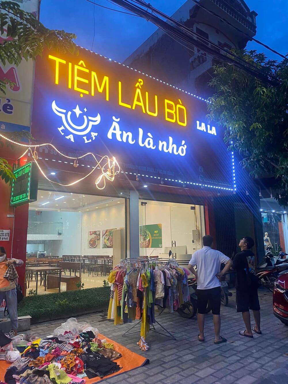 Mạnh Cường Group thi công biển quảng cáo Ninh Bình hoàn thiện và bàn giao lại cho khách 