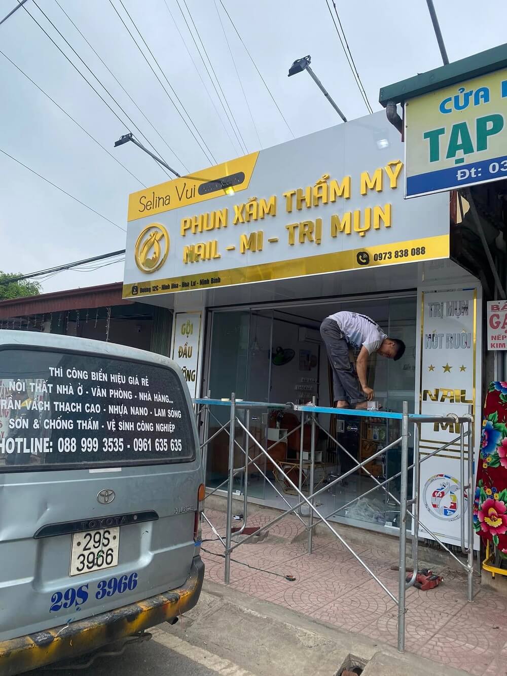 xưởng làm biển quảng cáo giá rẻ Ninh Bình
