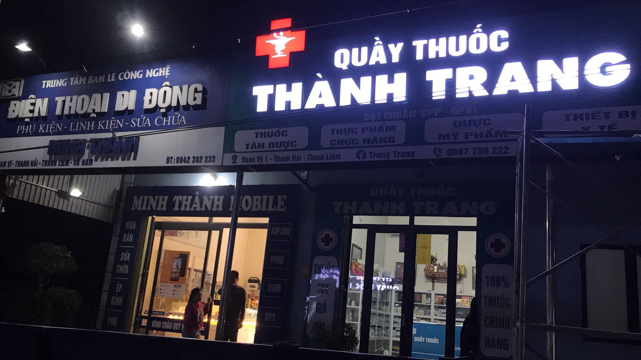 giá làm biển quảng cáo nhà thuốc Ninh Bình