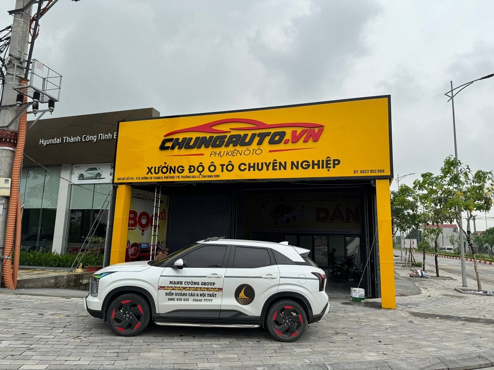 Mạnh Cường Group- Đơn vị làm biển quảng cáo uy tín Ninh Bình được nhiều khách hàng tin chọn