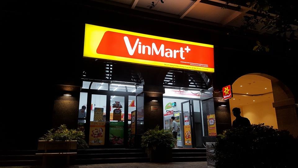 thiết kế biển quảng cáo siêu thị mini Ninh Bình