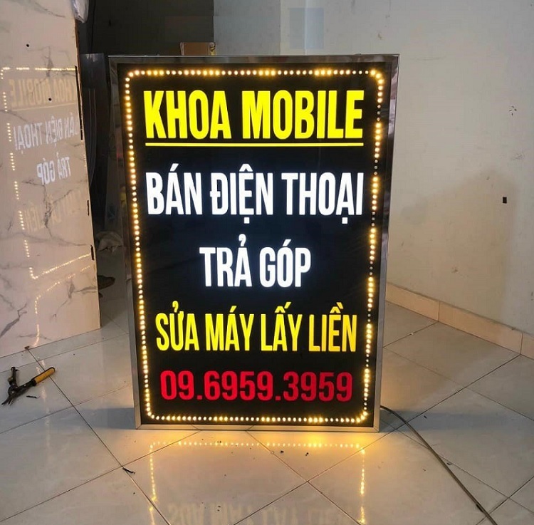 làm biển vẫy Ninh Bình