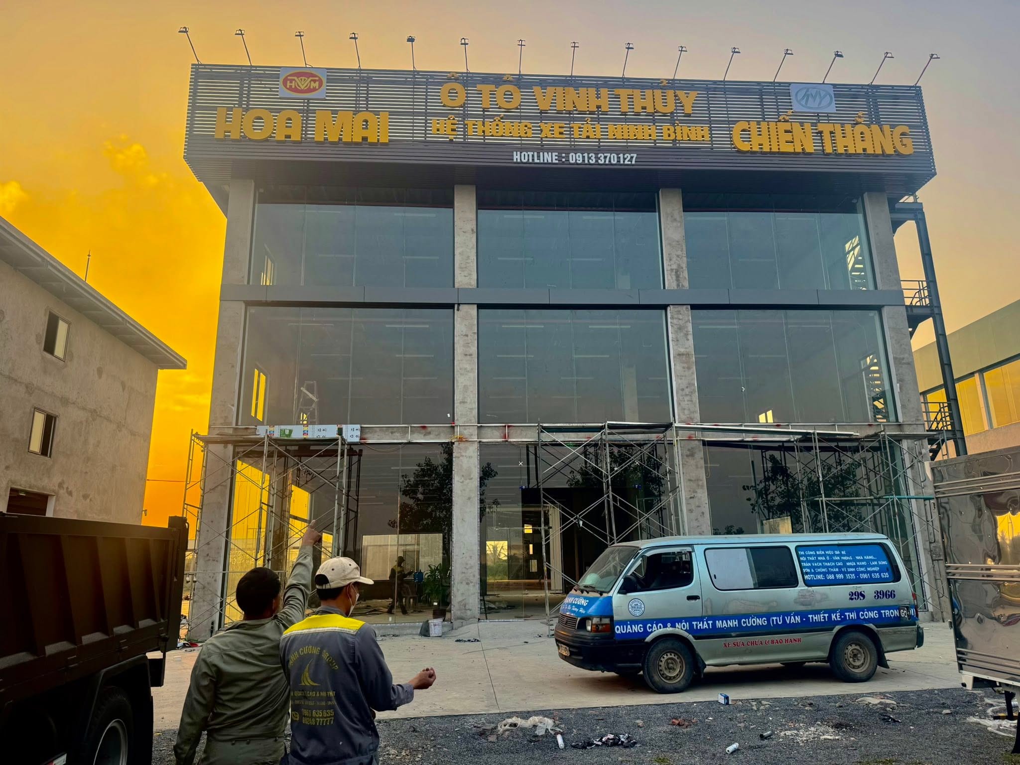 Những tiêu chí làm biển quảng cáo văn phòng Ninh Bình giúp doanh nghiệp tạo ấn tượng 3 Mạnh Cường Group làm biển quảng cáo văn phòng Ninh Bình bền đẹp