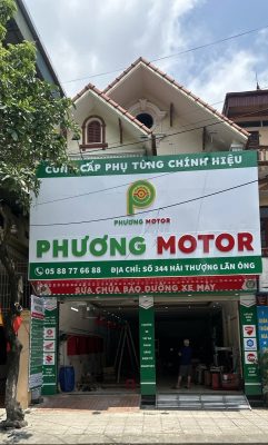làm biển quảng cáo cửa hàng xe máy Ninh Bình