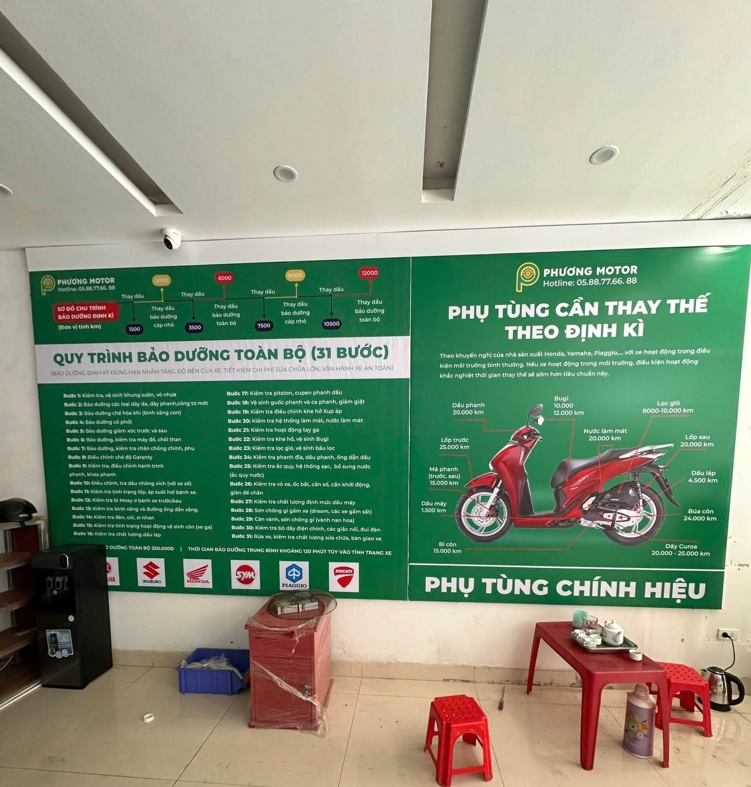 Bí quyết làm biển quảng cáo cửa hàng xe máy Ninh Bình nổi bật giữa phố 3 Làm biển quảng cáo cửa hàng xe máy Ninh Bình tư vấn khách hàng lựa chọn chất liệu phù hợp