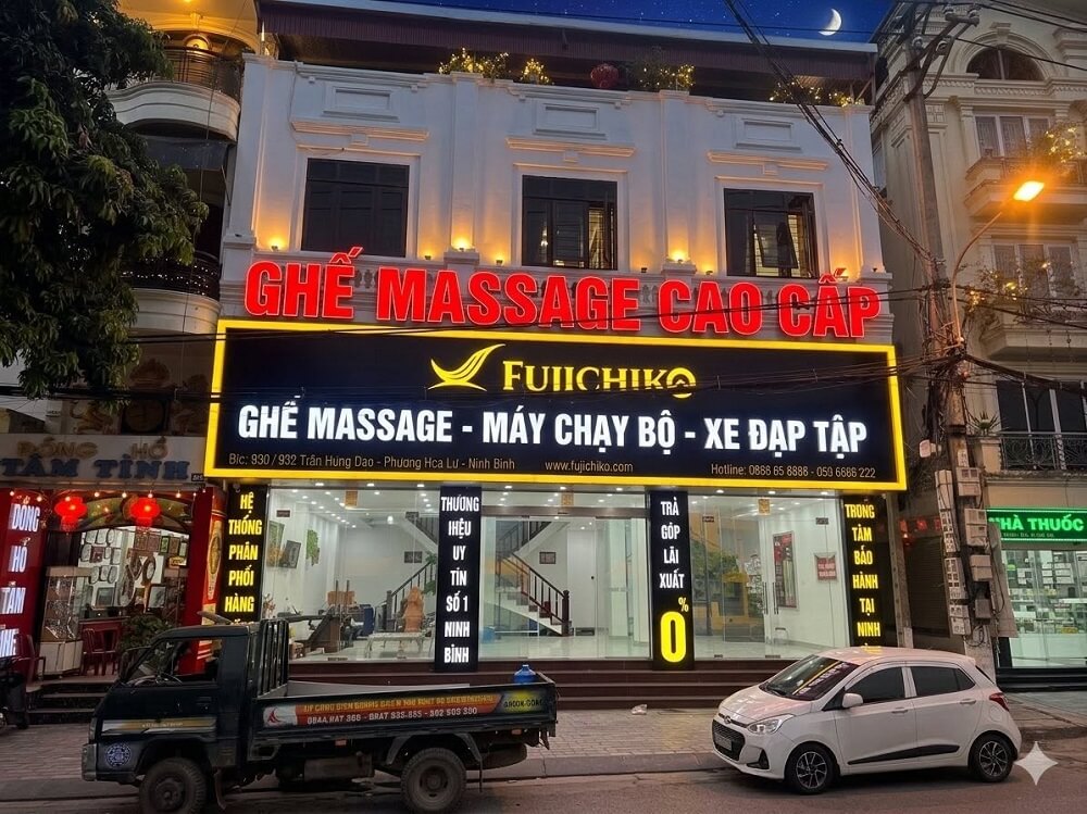 Mạnh Cường Group làm biển quảng cáo Hoa Lư Ninh Bình cho khách đẹp nổi bật cả ngày lẫn đêm
