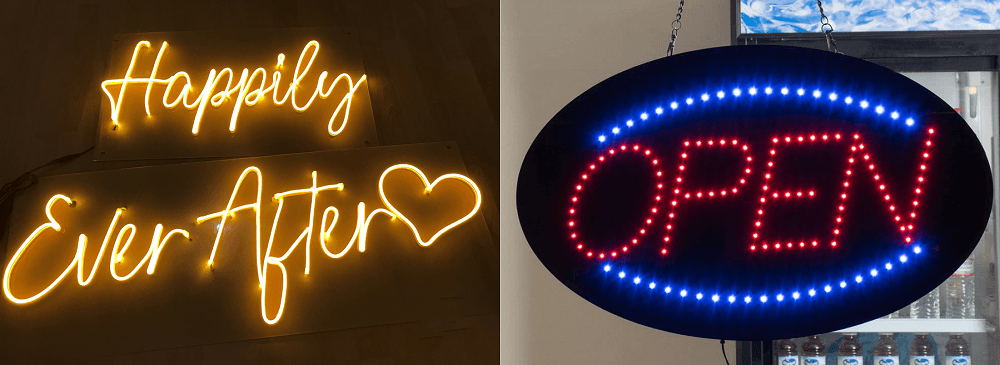 So sánh biển Neon Sign Ninh Bình với biển hộp đèn: Đâu là lựa chọn phù hợp? 3 Biển Neon Sign Ninh Bình và biển hộp đèn đâu là lựa chọn phù hợp